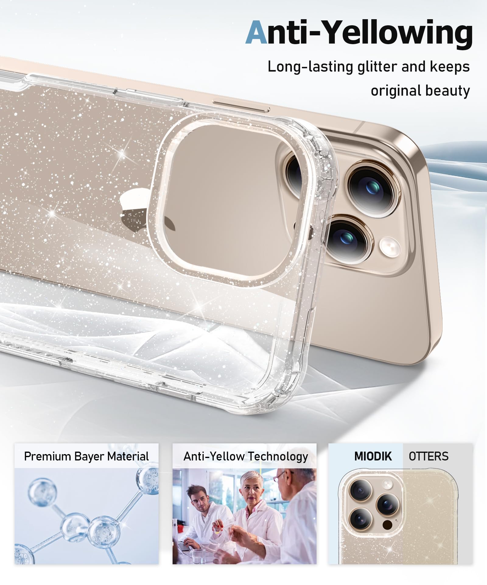 Amazon.com: MIODIK Compatible with iPhone 16 Pro Max Case