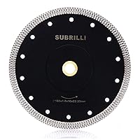 Vista 9 de Hoja de sierra de diamante de 3 pulgadas para corte de cerámica de mármol de granito de azulejos de porcelana (cenador 5/8)