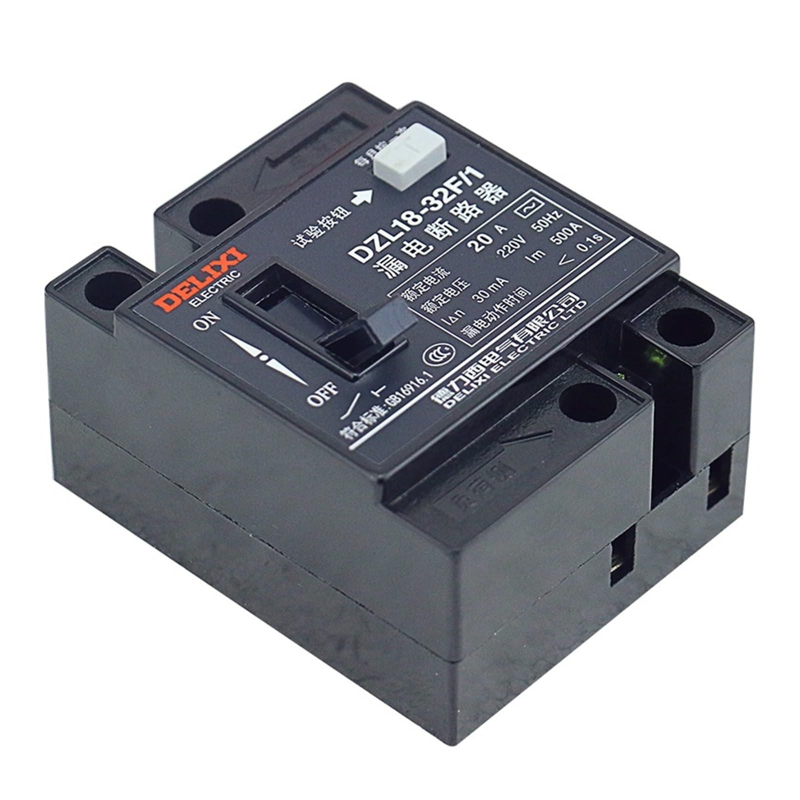 Protector de fugas DZL18-32 F/1 que corta la corriente ante fallos eléctricos