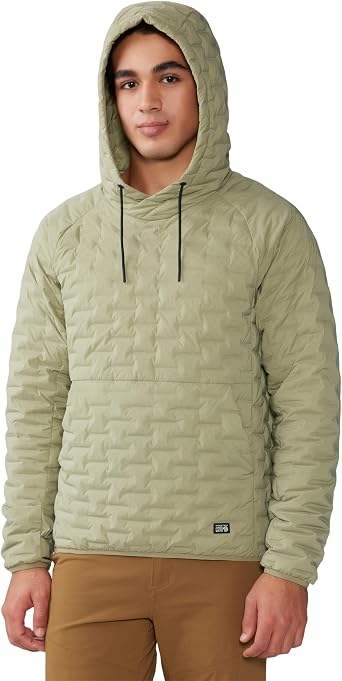 Mountain Hardwear mens Stretchdown Light Pullover Hoody