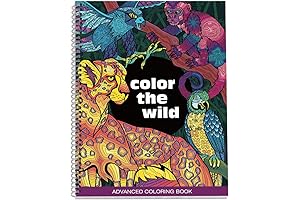 Color The Wild Adult Coloring Book