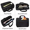 17 Inch Laptop Bag Expandable Computer Briefcase Taygeer Water Resistant Travel Office Shoulder Bag for Men Women Carry on Handle Business Messenger Bag for 17 inch Tablet/Notebook/HP/Dell- Black
