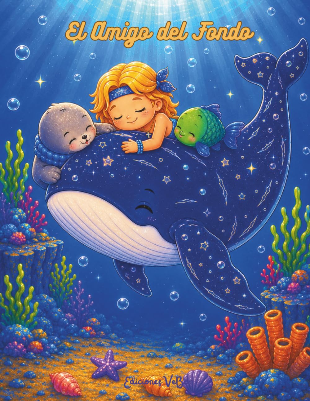 El Amigo del Fondo: Edición ilustrada a color (Mi Libro de Sirenas y Amigos del Mar)
