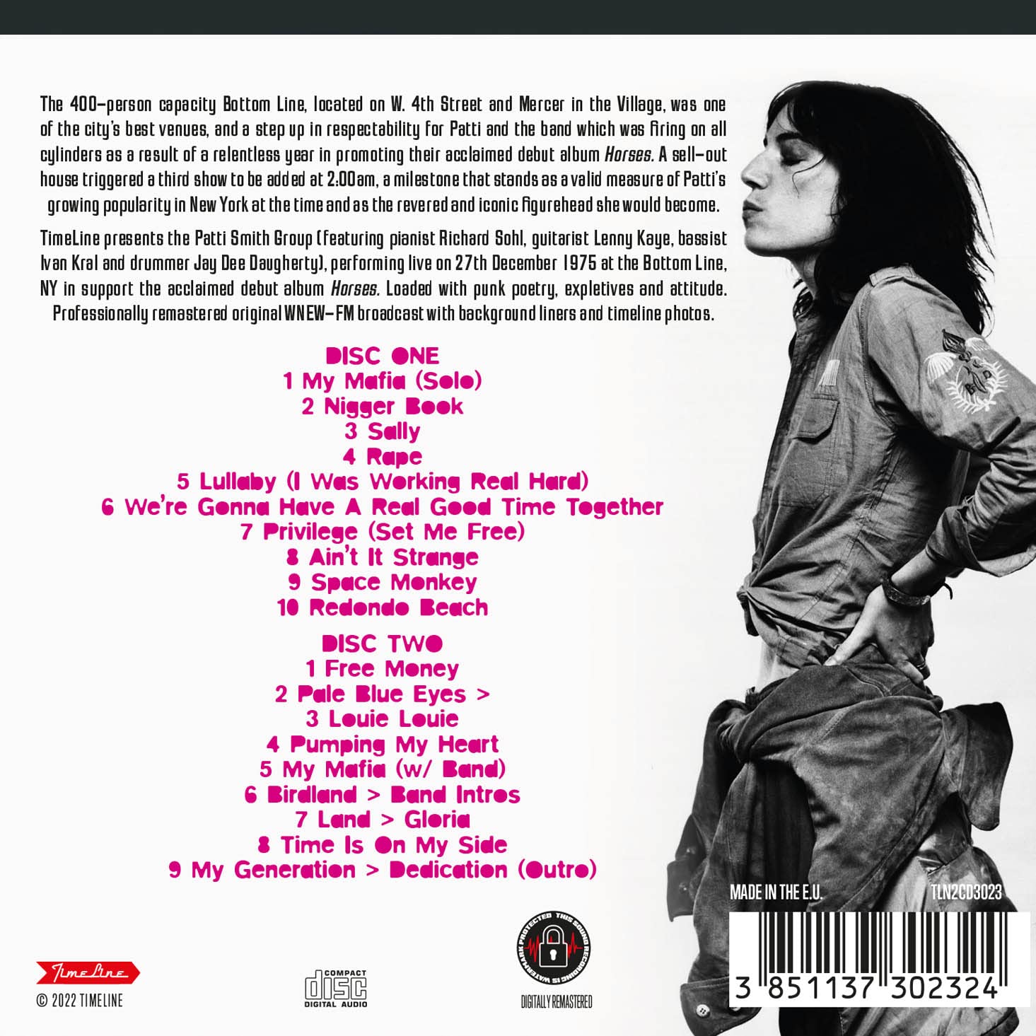 Live At The Bottom Line 1975