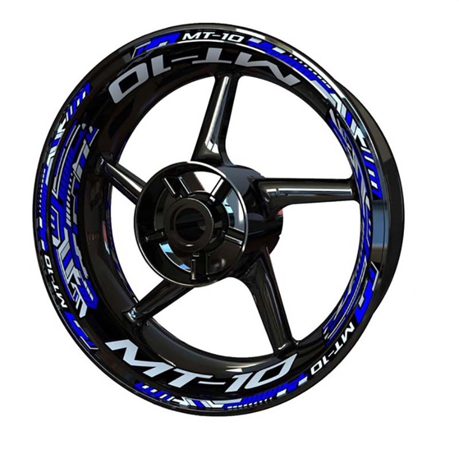 Motorcycle Wheel Stickers for Yamaha Mt10 Mt 10 Sp Motorbike