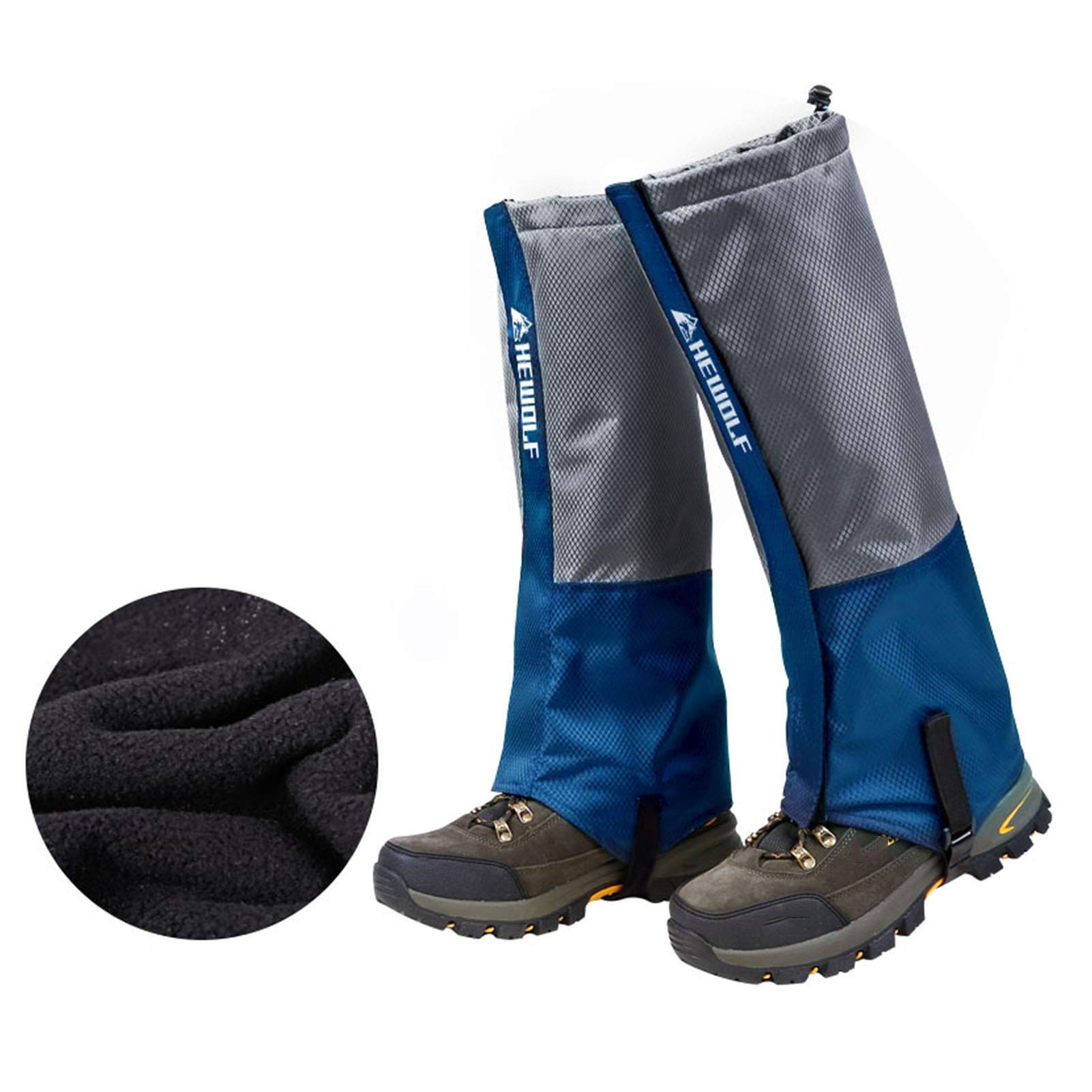 Guêtres De Jambe, Guêtres De Cheville Réglables, Guêtres De Serpent Respirantes, Tissu À Carreaux Adapté Aux Sports De Plein Air Et Au Travail en Plein Air (4 Couleurs Disponibles)