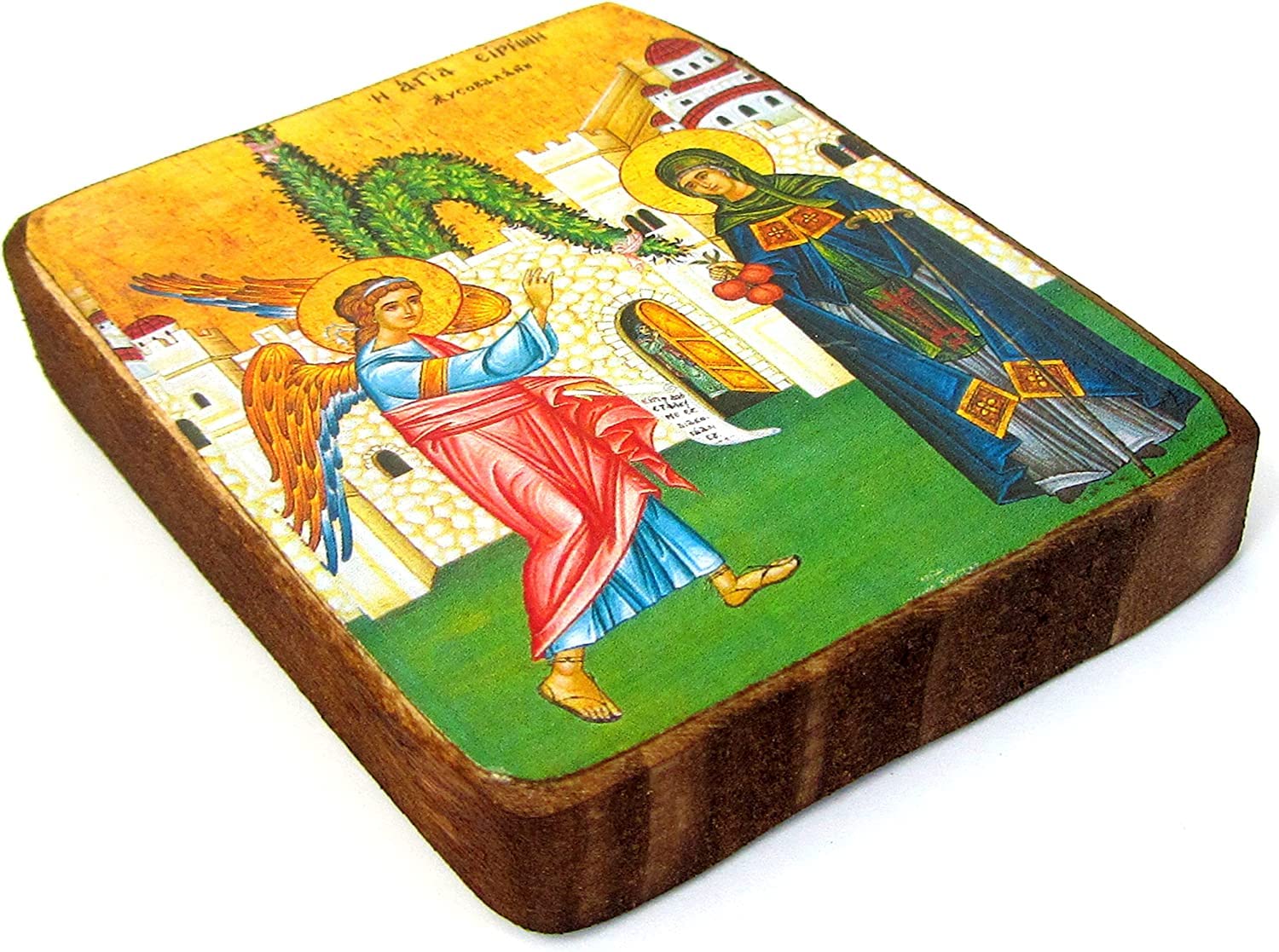 Icoon van Sint-Helena met het kruis van de Heer