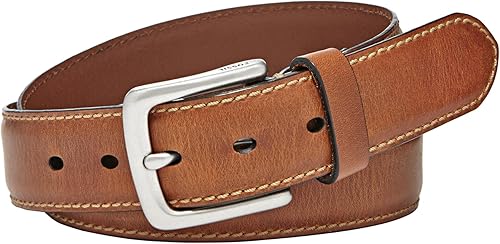Fossil Men's Brown Leather Belt