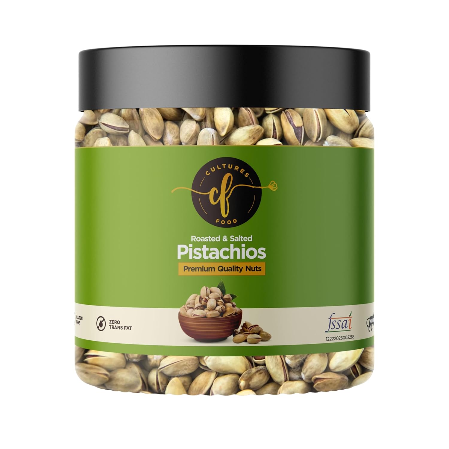Cultures Food 100 Natural Pistachio/Pista Kernels (500g), Delicious