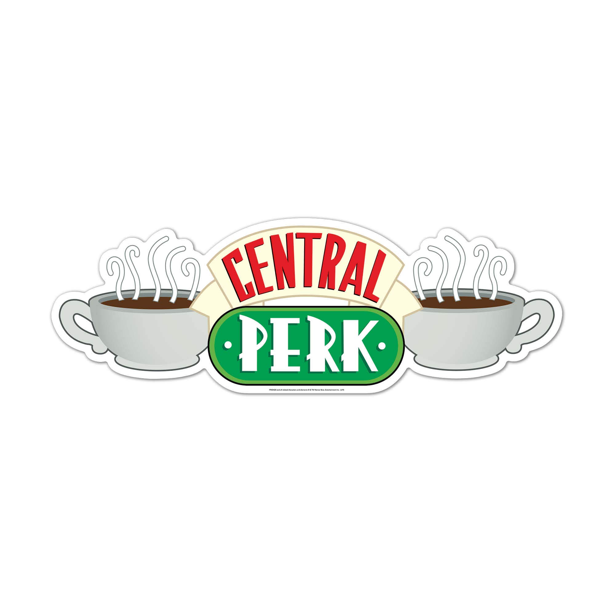 Central Perk from Friends Wall Mounted Cardboard Cutout Decoration