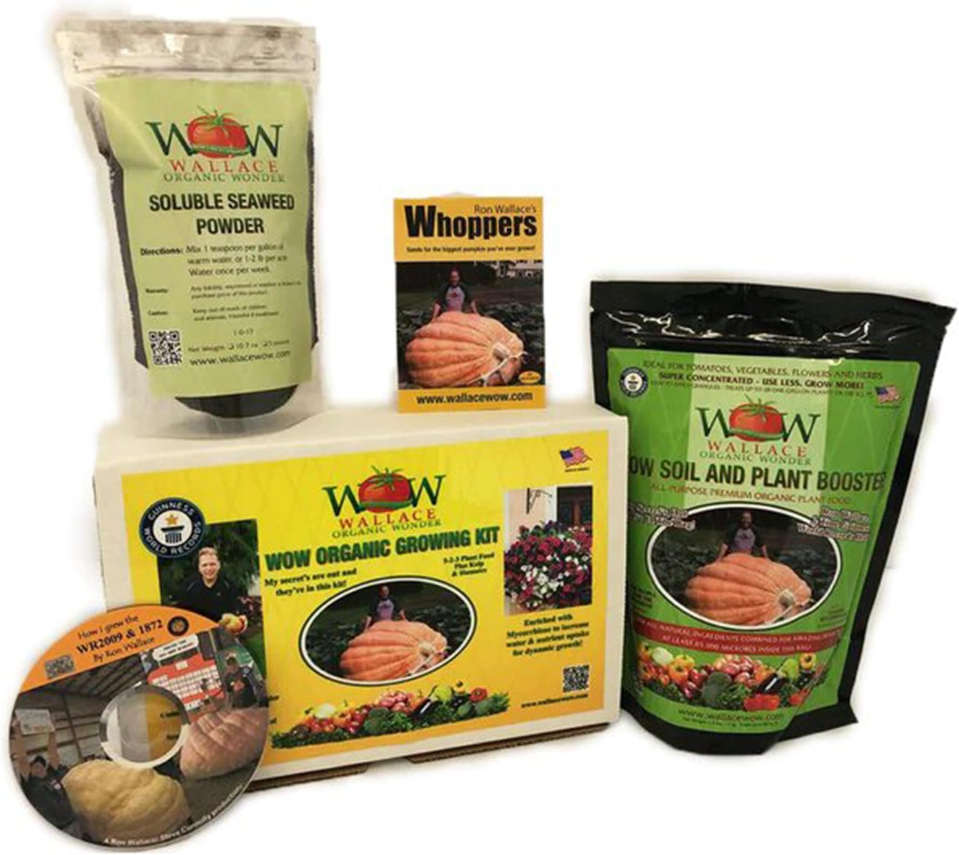 Wallace Organic Wonder Grow Your Own Giant Pumpkin Kit