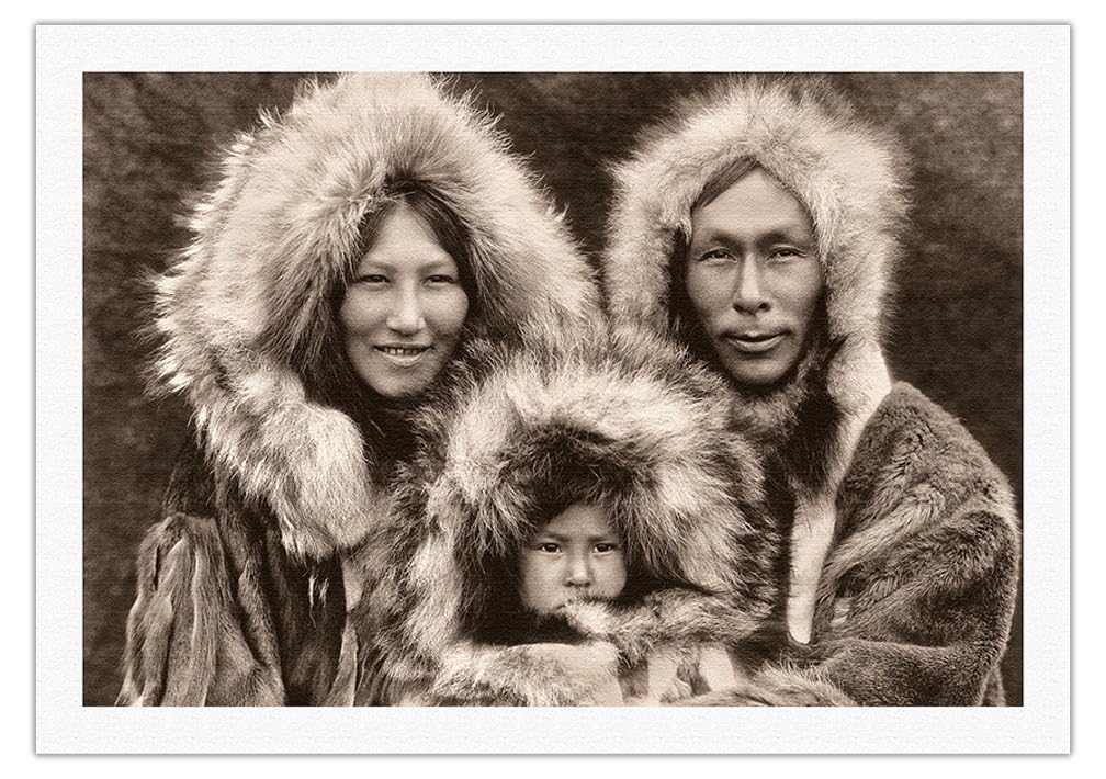 Amazon.co.jp: エスキモーファミリー - アラスカ州ノアタク州 - 北米