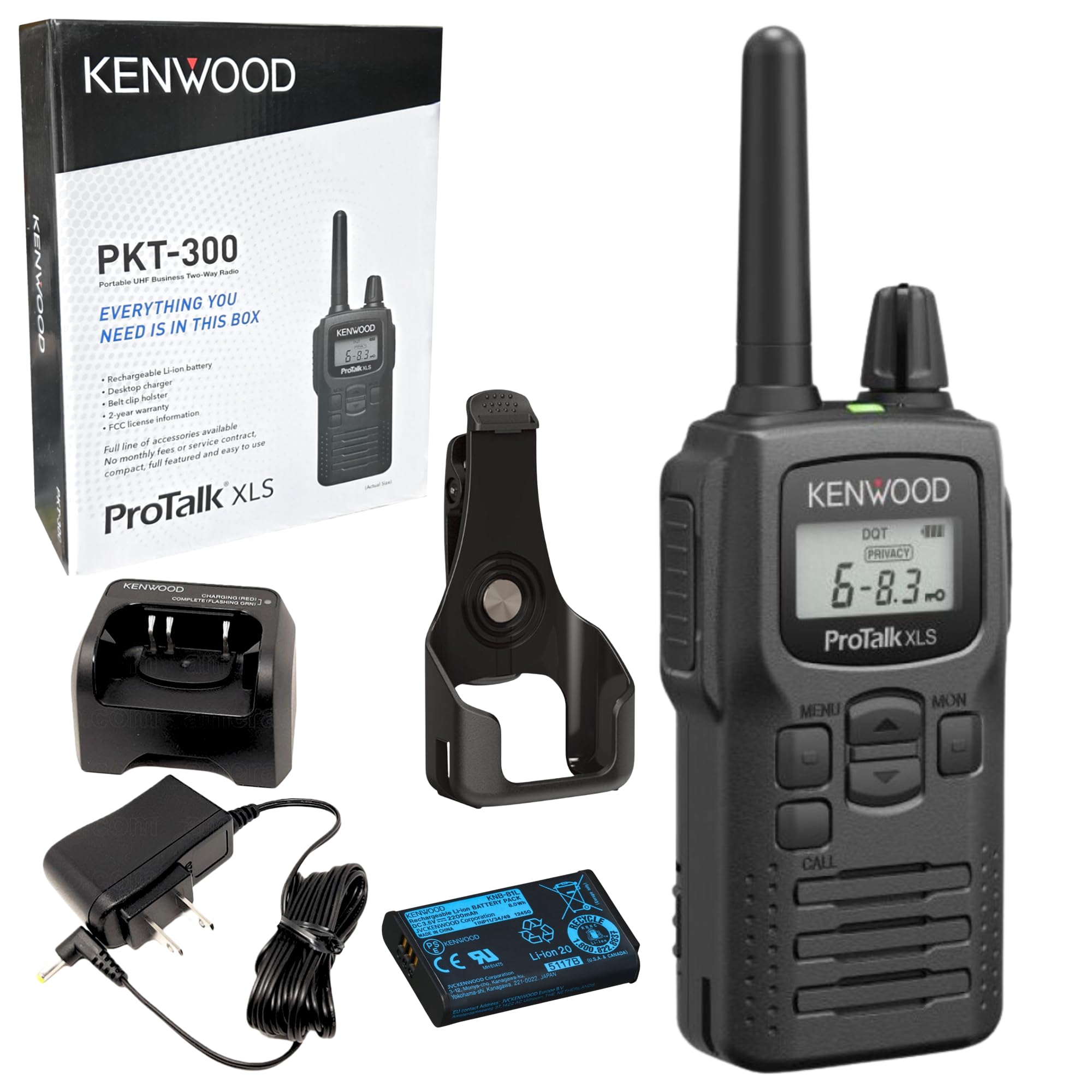 Amazon.com: KENWOOD ProTalk Portable UHF Two-Way Radio, 2W Power
