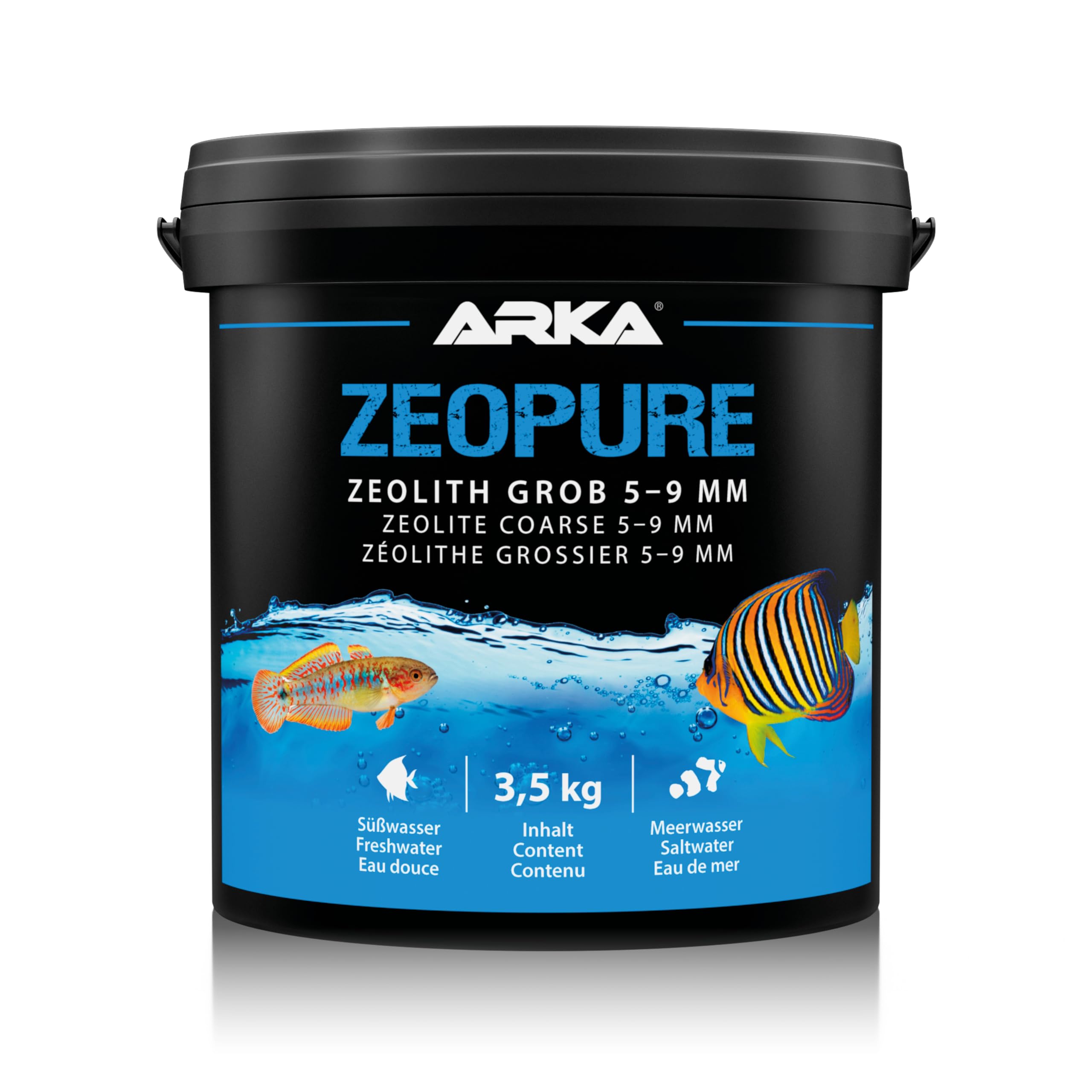 Zeolite Aquarium 3.5 kg - Zeopure Granular Filter Media Pollutant Binding