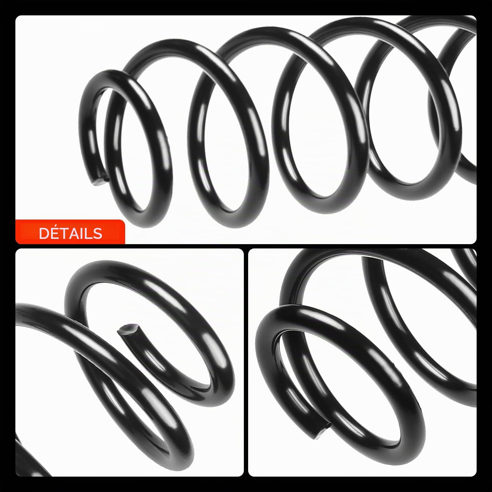 Frankberg 2 ressorts de suspension pour essieu arrière 5102CZ | Compatible avec: DS3 SA