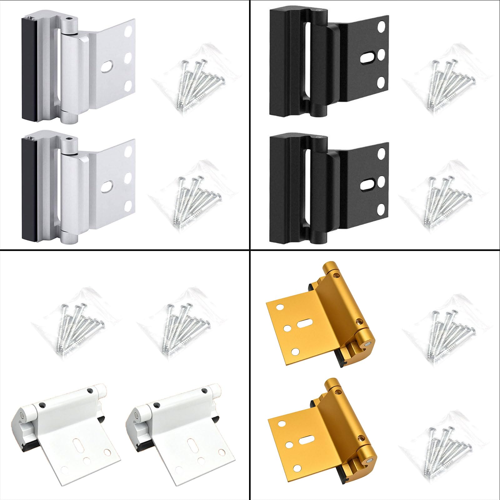 Cerradura de seguridad para puerta de seguridad para niños, dispositivo de seguridad de metal, seguro para el hogar, cerradura de puerta, actualizaciones, casa de seguridad a prueba de niños