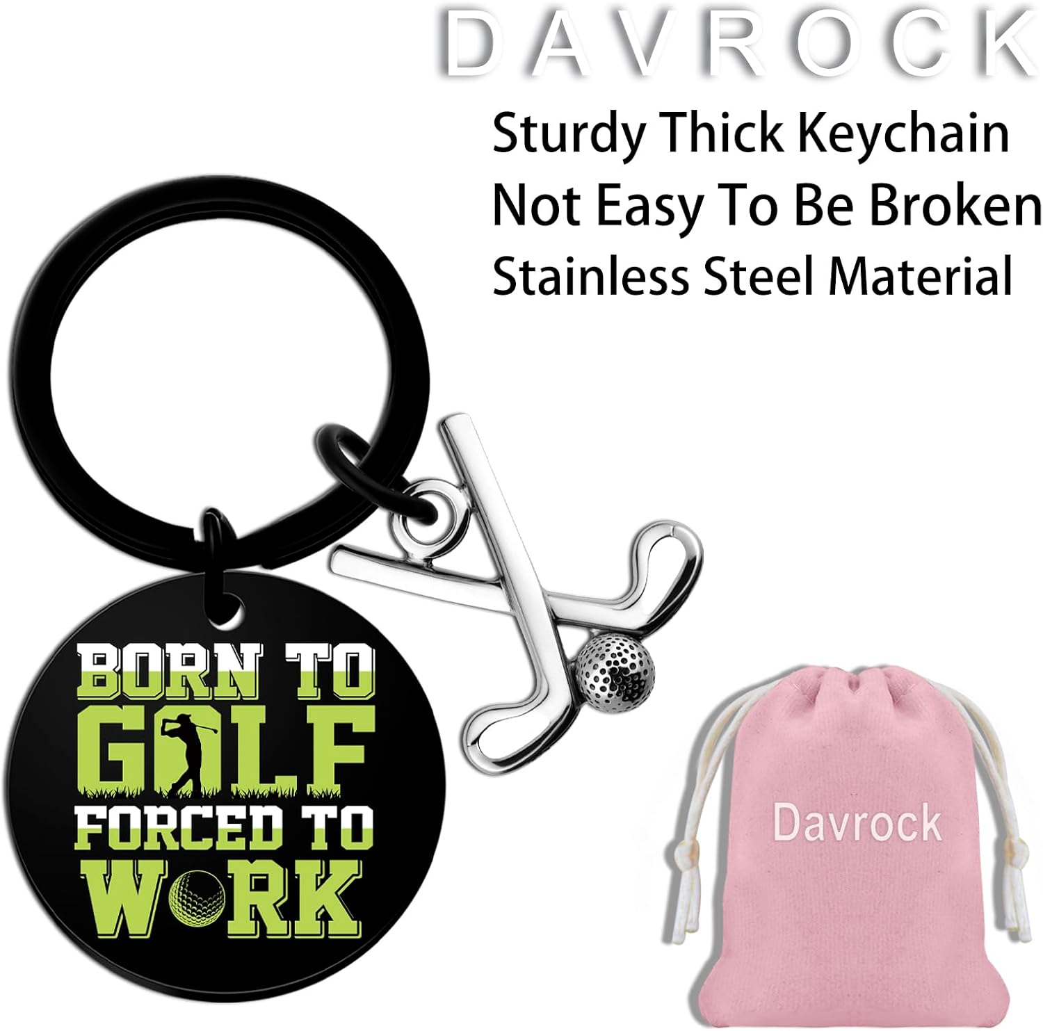 Golf Gifts for Men Stocking Stuffers Golf Keychain image 5