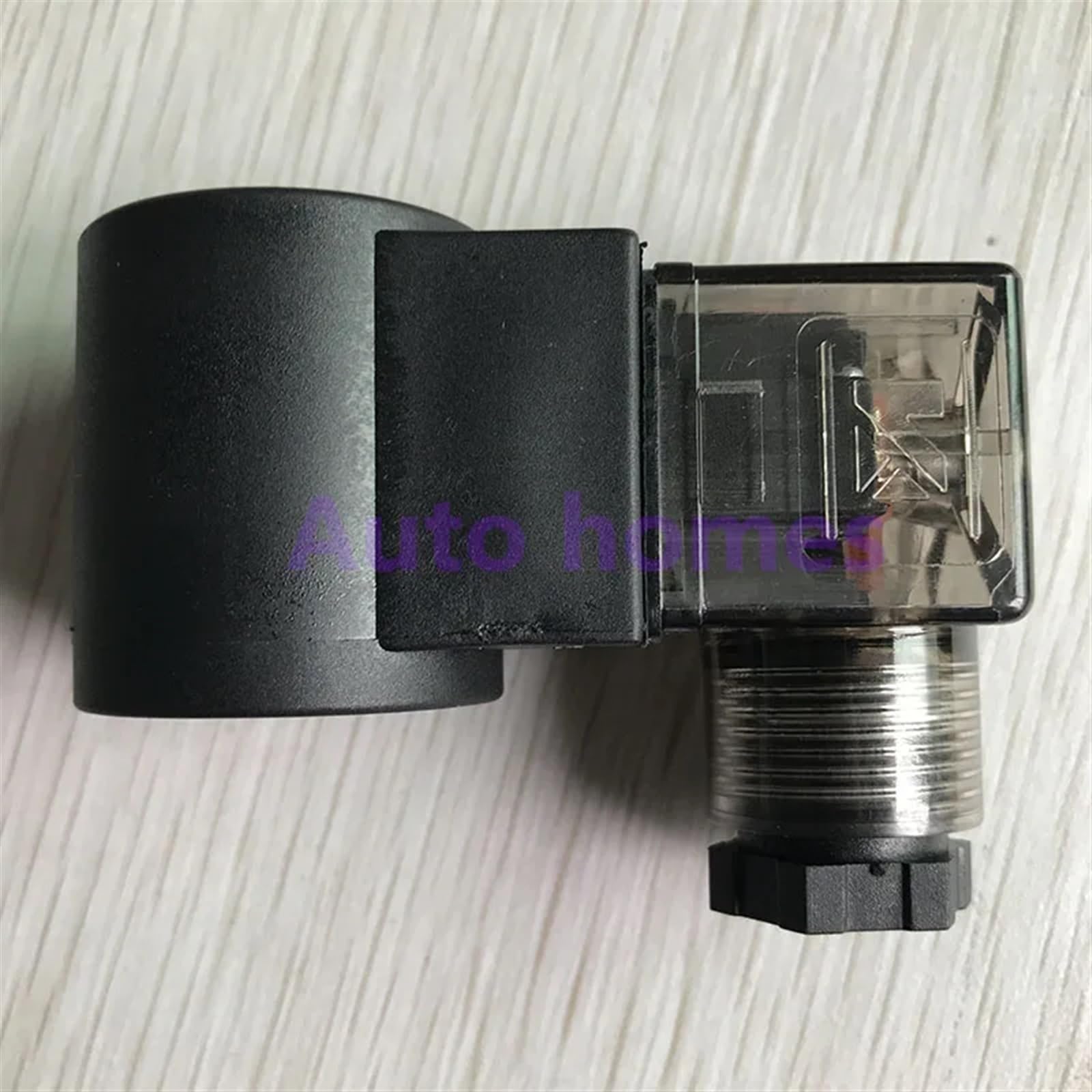 Bobina de válvula de cartucho roscado, agujero interior de 13 mm de altura, 37 mm, AC220 V, DC24 V, bobina de válvula solenoide (DC12V)
