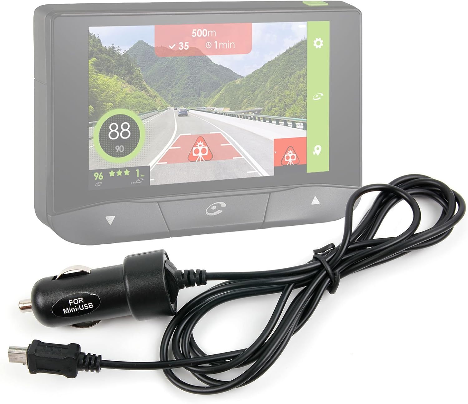 Chargeur de Voiture AllumeCigare pour Garmin Nüvi 2699, 2599, 2597