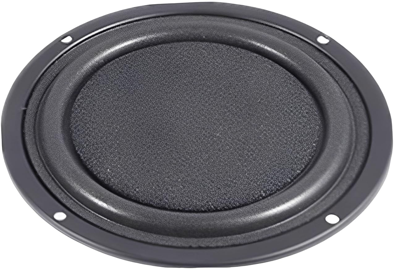 2Pcs Passive Radiator Speaker, 6.5in 178mm Woofer Booster Powerful Vibrating Bass Radiator Auxiliary Subwoofer Speaker