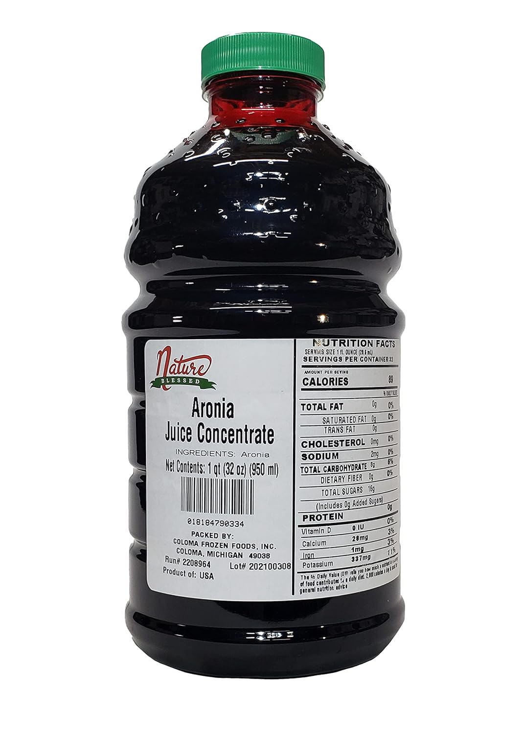 Nature Blessed 100 Pure Aronia Berry Fruit Juice