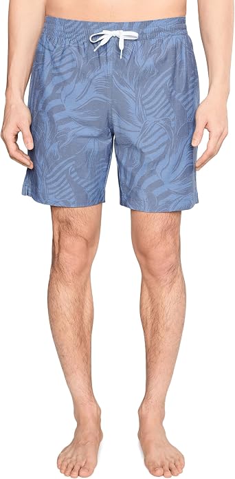 Chubbies The Indigo Crazies 7" Classic Lined Swim Trunks
