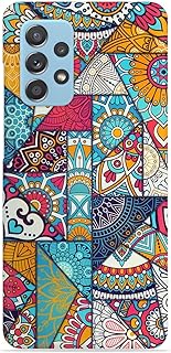 جراب سيليكون مطبوع لموبايل سامسونج جالاكسي A23 من سي دي اكس، متعدد الألوان