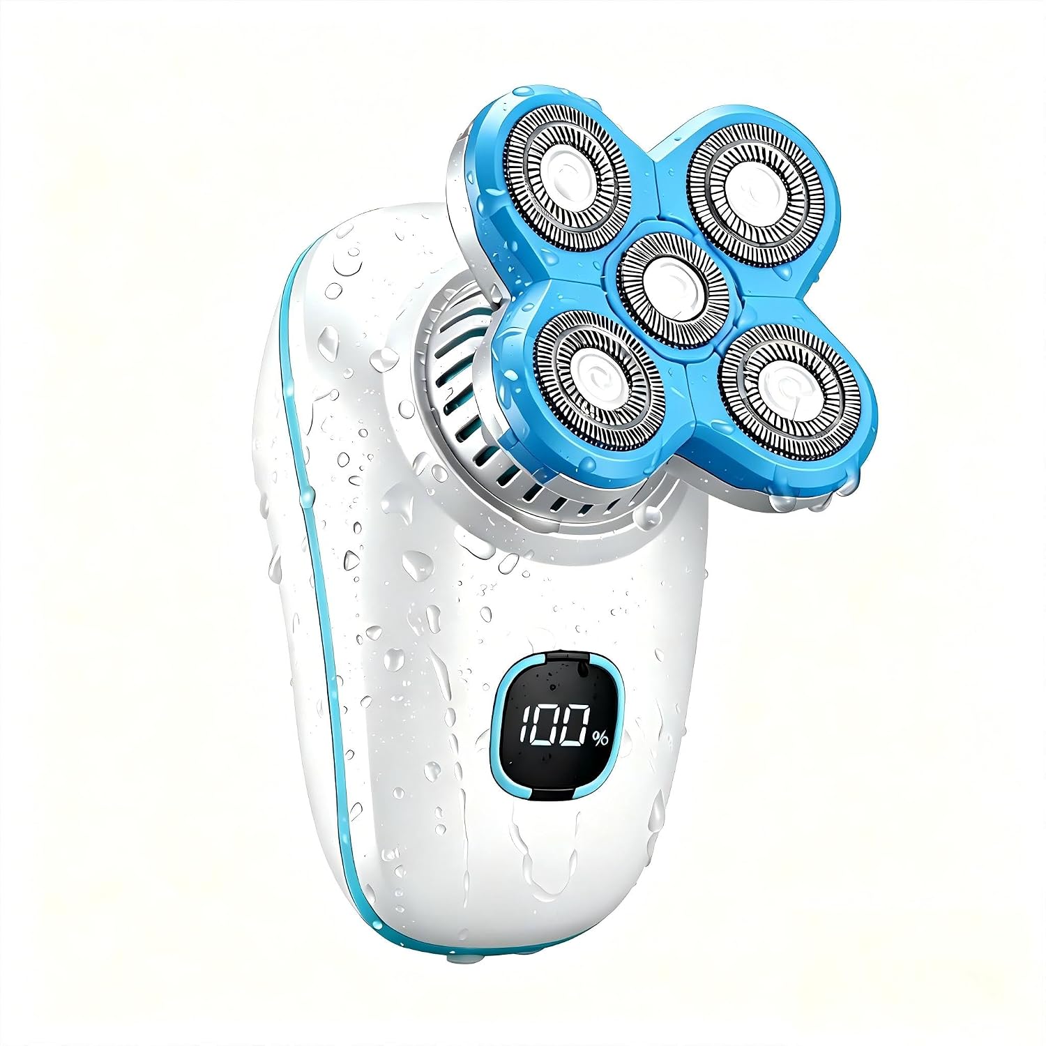 Absorbent Sponge Ring Women's Electric Shaver for Dry Surrounding Area After Shave