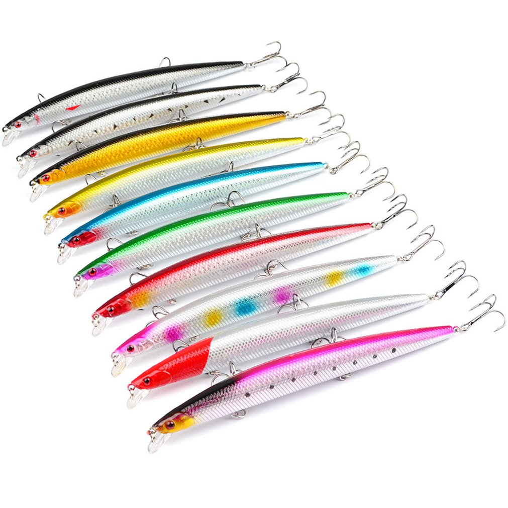 Nuove esche da pesca da 105mm 9g esche da pesca pesciolini esche artificiali esc