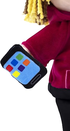 Miniatura 4 de Taylor Toy Karen Marioneta de mano, marionetas de mano divertidas para niños y adultos, regalo divertido de elefante blanco, relleno de calcetines,