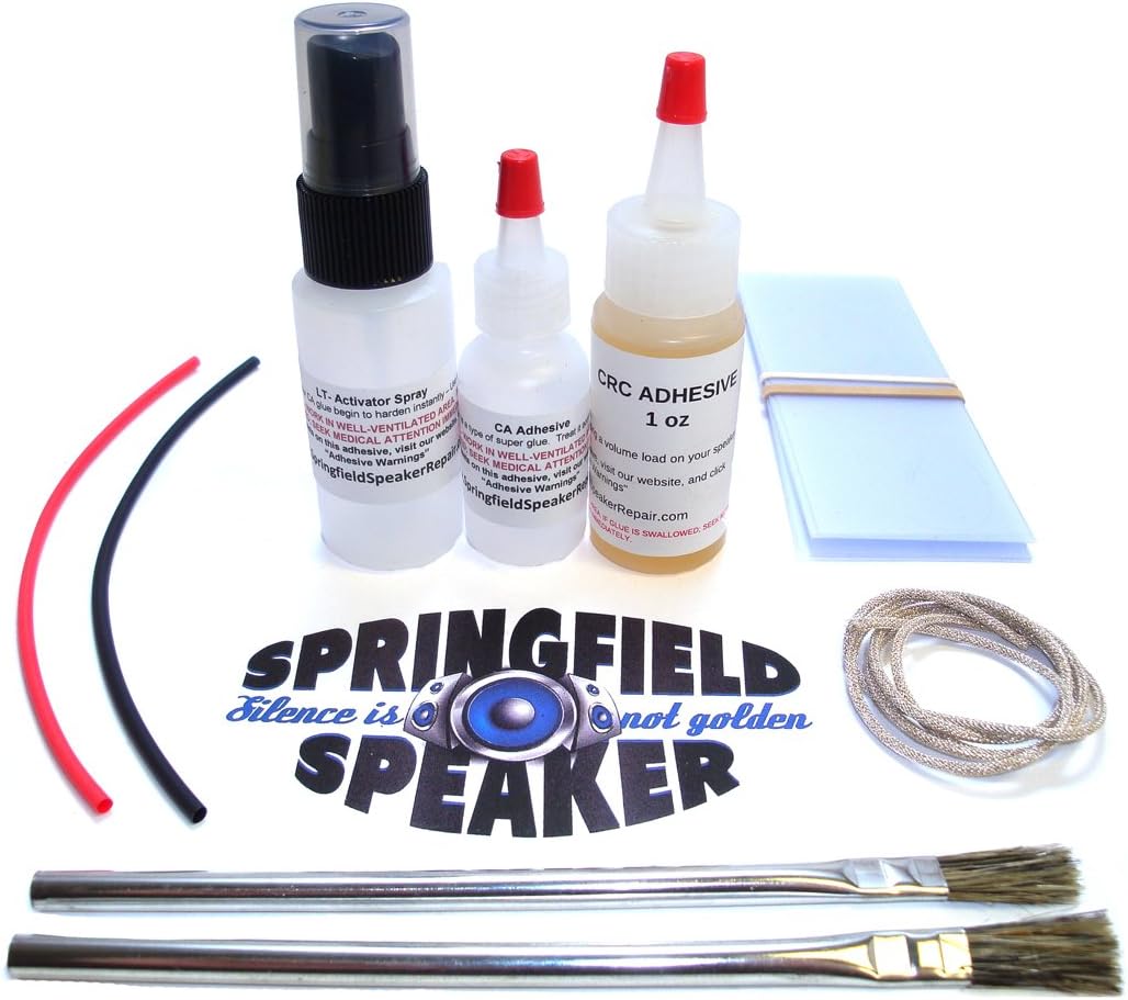 Pro Subwoofer Reconing Kit - CA Glue & Lead Wire Included
