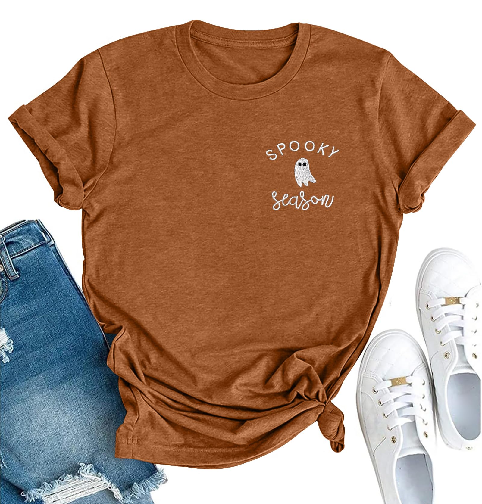 Halloween T Shirt Women Sanderson Shirt Witches Graphic Tees Casual Short Sleeve Holiday Shirts Top