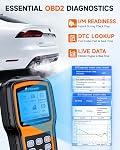 2026 FOXWELL NT630 Pro 2-in-1 ABS SRS 5 Réinitialiser OBD2 Scanner & Testeur de batterie NT630 Plus, ABS Enregistrement de la saignée/de la batterie/Scanner de voiture Oil/SAS/EPB, 12V Analyseur de charge de batterie(100-3000CCA)