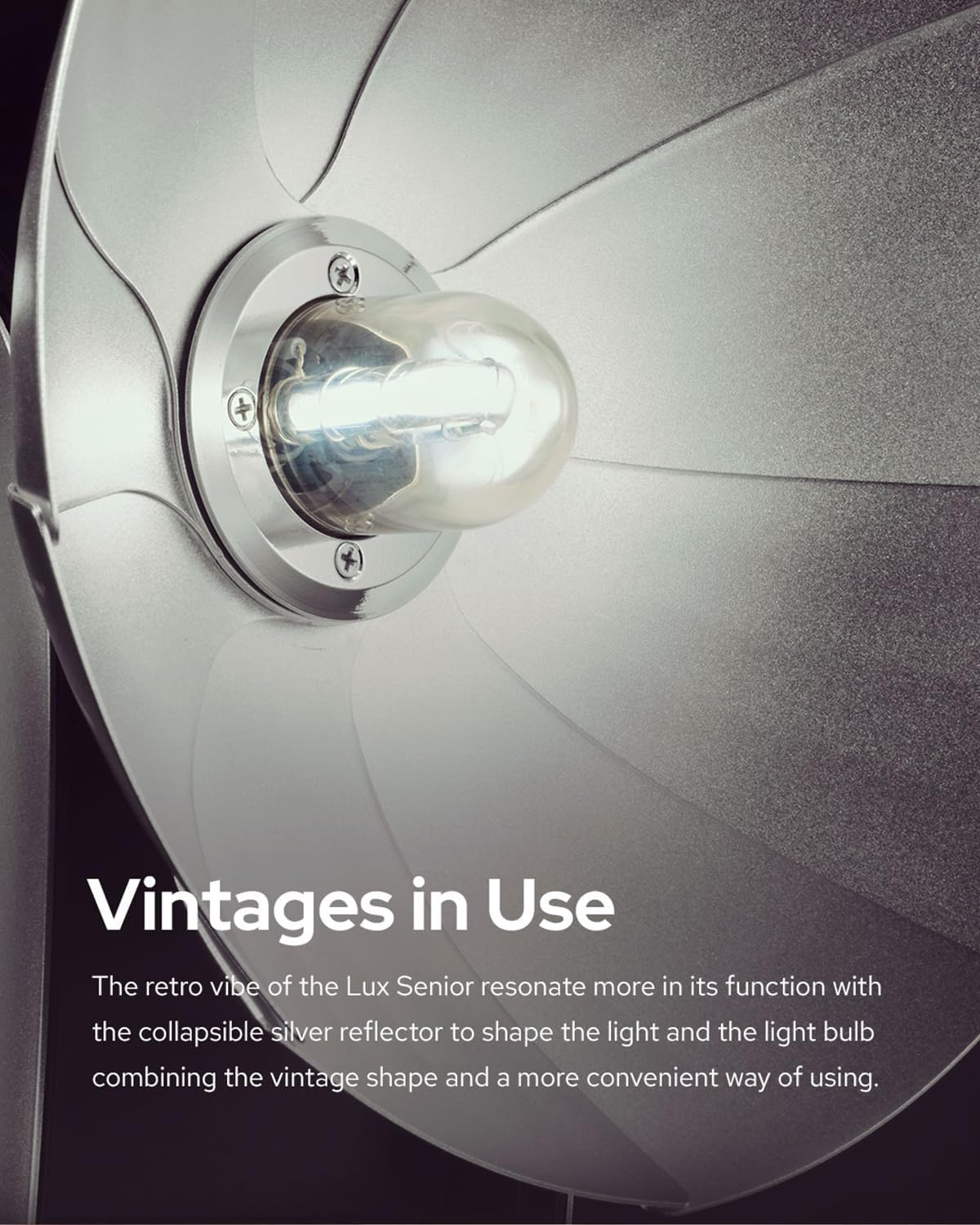 Godox Lux Senior Retro Camera Flash kit with Diffuser, GN14 1700mAh 6000K±200K CCT, Automatic & Manual Modes 1/1-1/64 Flash Power, 28mm Focal Length Foldable for Canon Sony Nikon Fuji Olympus Cameras