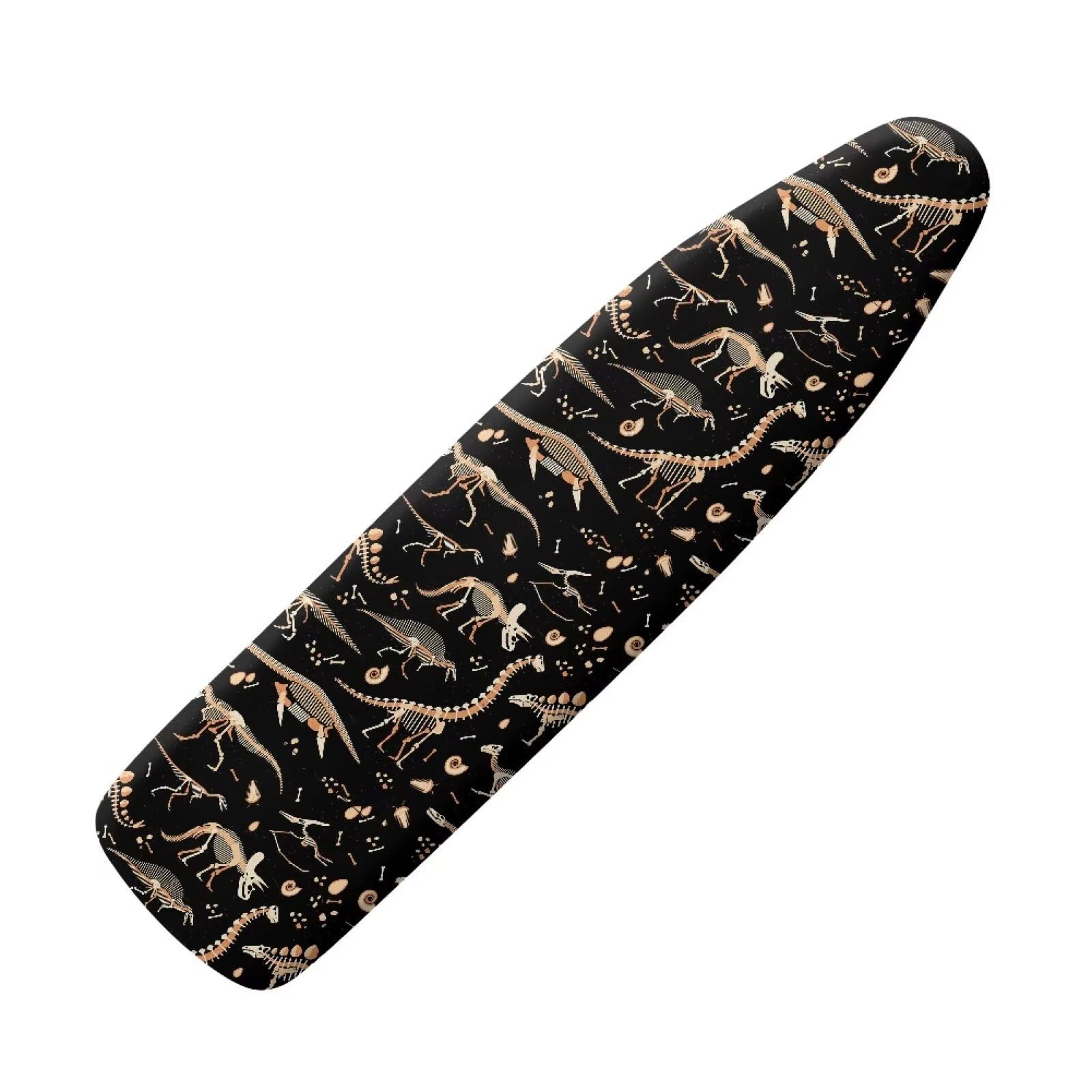 Xoenoiee Dinosaur Bone Pattern Ironing Board Cover, Non-slip Ironing Board Covers Scorch and Stain Resistant for Home Laundry Thick Covers with Hook and Loop, Size M