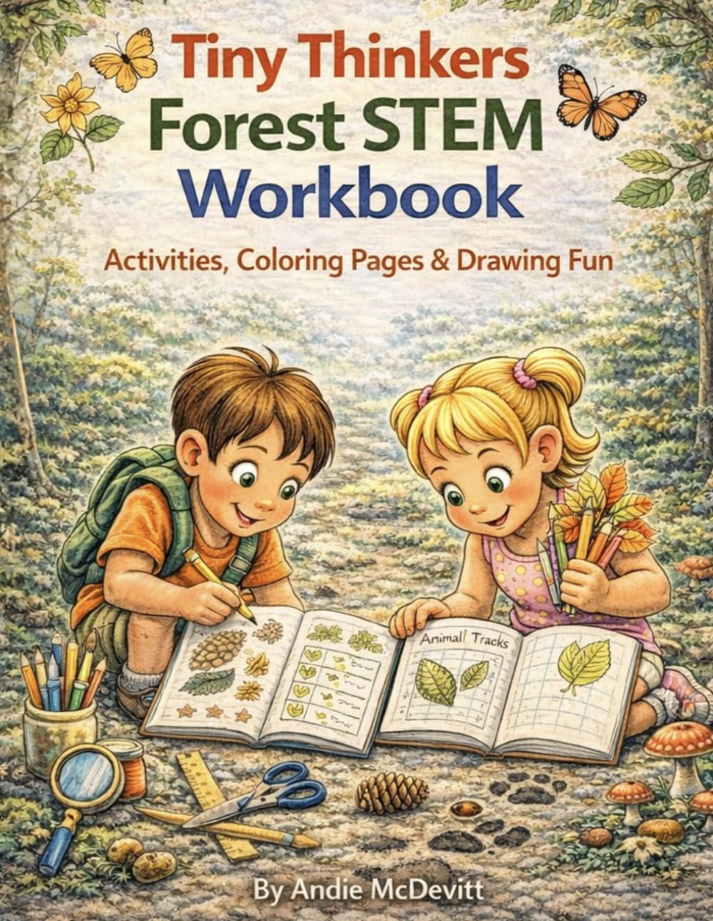 Tiny Thinkers Forest STEM Workbook Activities, Coloring Pages & Drawing Fun (Tiny Thinkers STEM)