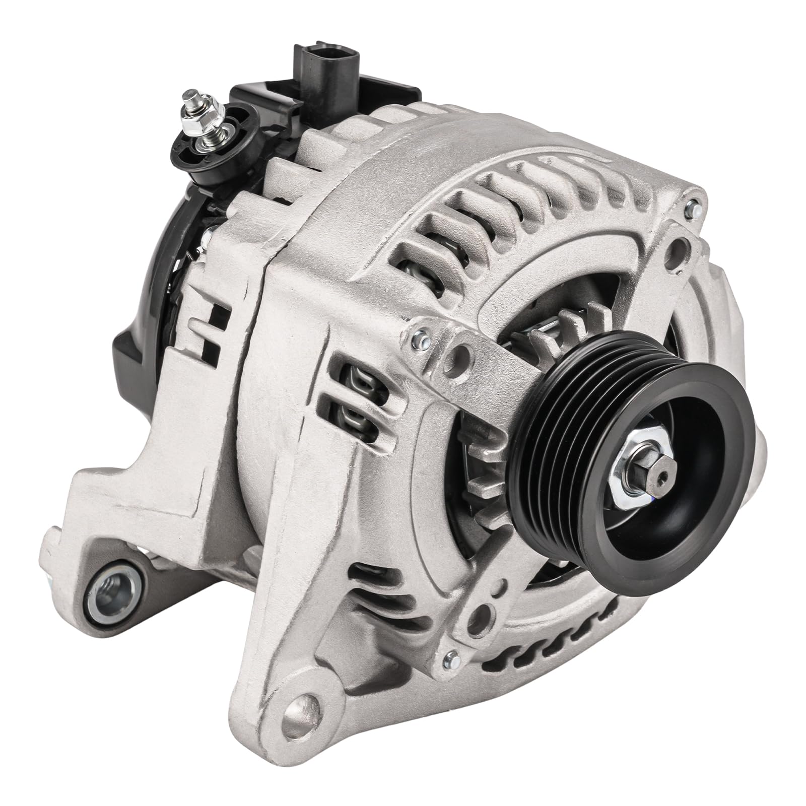 Photo 1 of KAC Alternator For 2011-2012 Ram 1500 5.7L V8, 2009-2010 Dodge Ram 1500 5.7L V8, 2011-2018 Ram 2500 5.7L V8, 2010 Dodge Ram 2500 5.7L V8,11-18 Ram 3500 5.7L V8 11299N 12V 160Amp CW 6-Groove Pulley