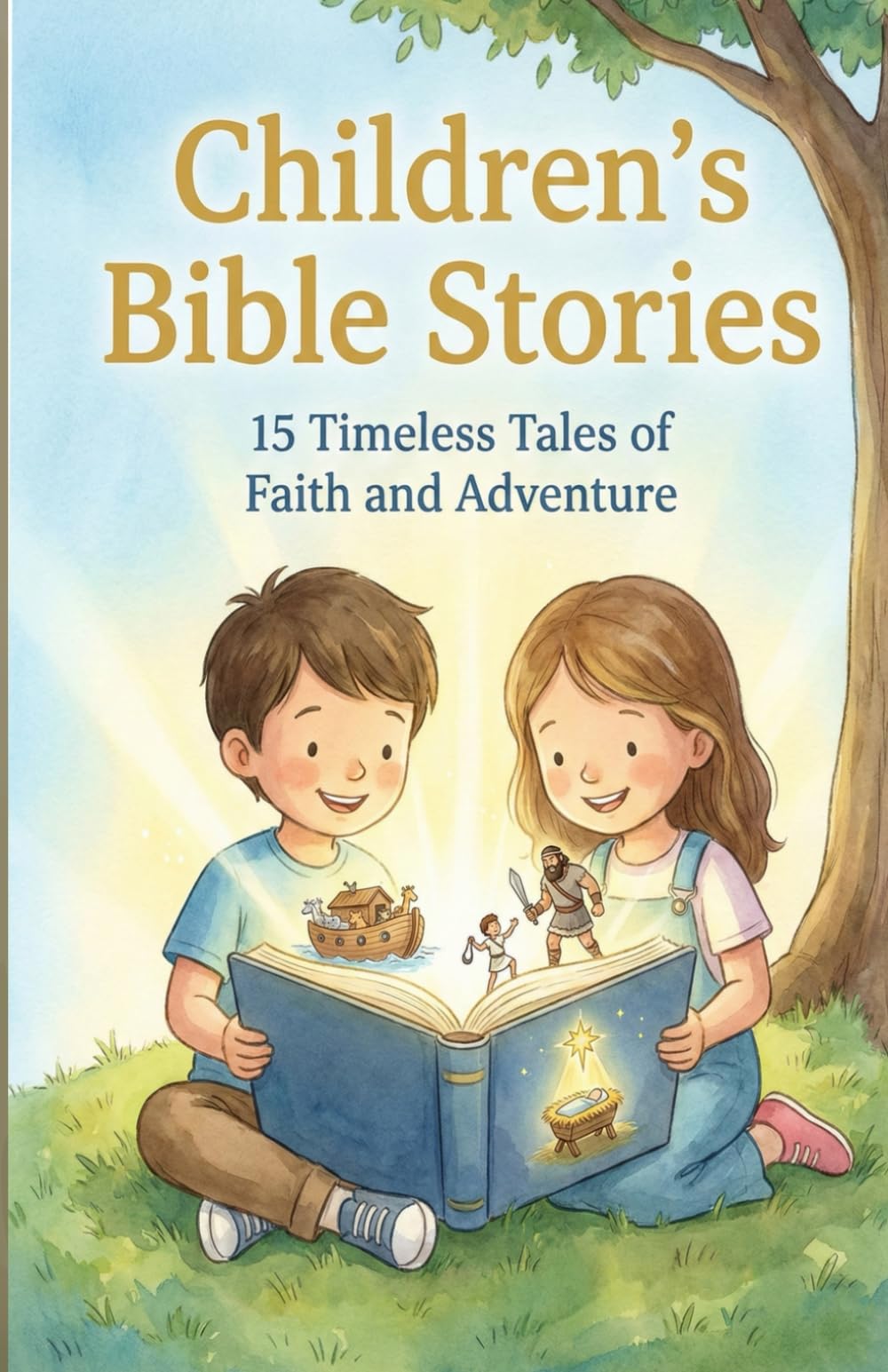 Children’s Bible Stories: 15 Timeless Stories of Faith, Courage, and God’s