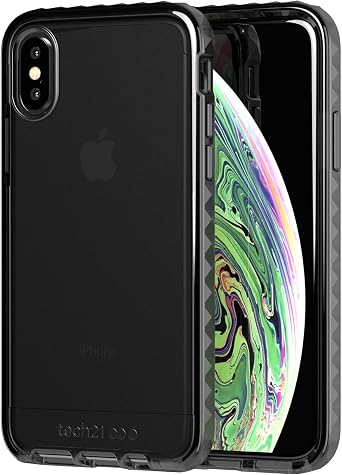 tech21 T21-6841 Evo Rox for Apple iPhone X and XS with 12 ft. Drop Protection - Magic Black