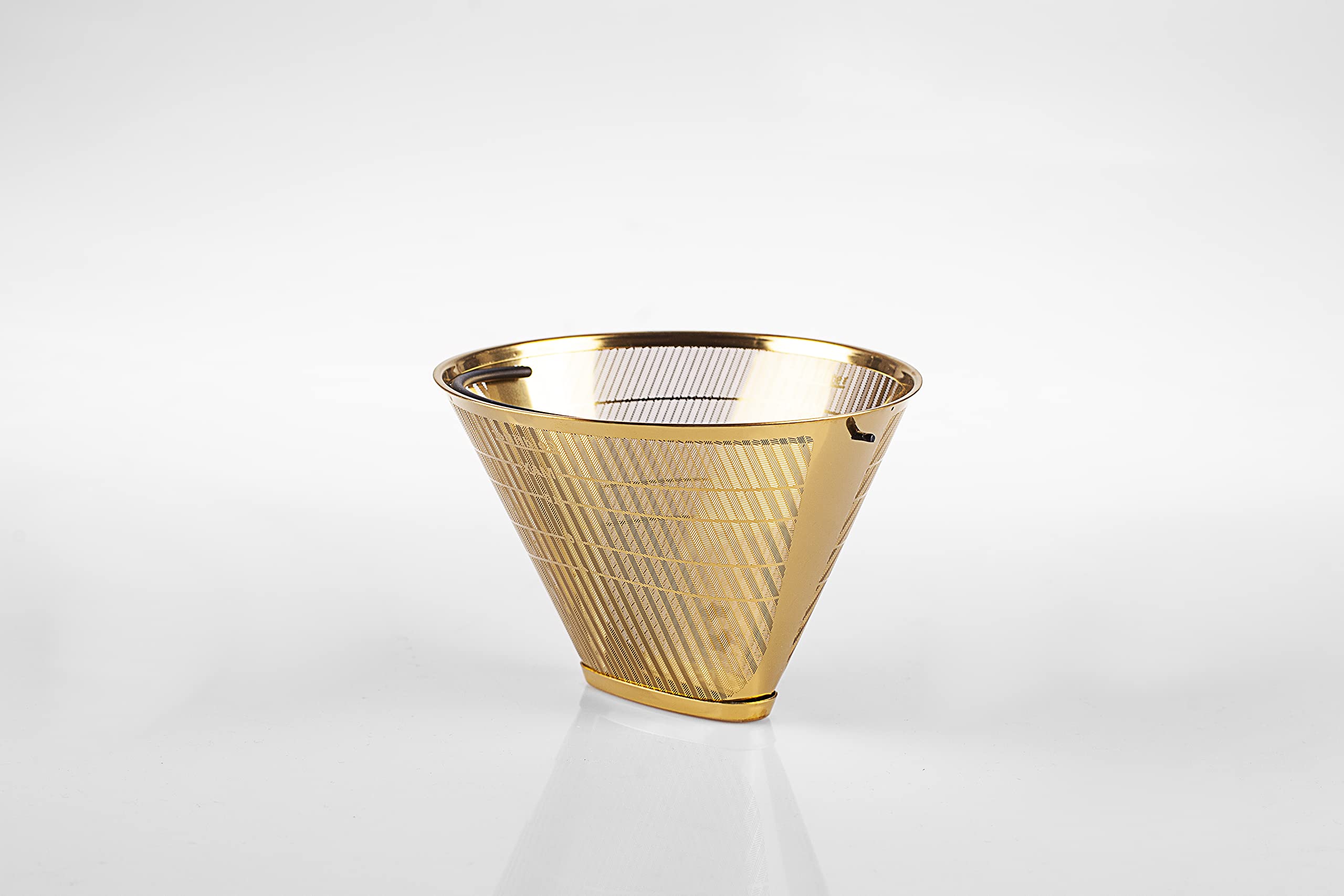 Zestaw porcelanowych filtrów do kawy i SeleXions złoty filtr GF4M i rozdzielacz wody WFT4