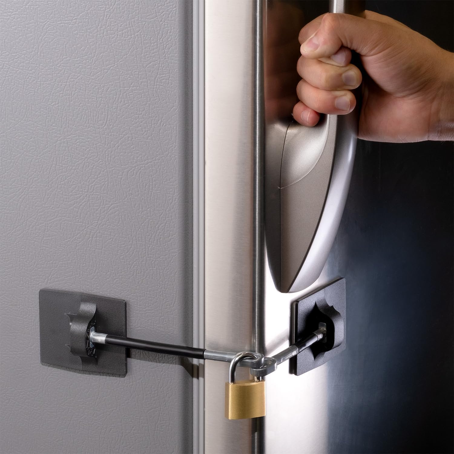Refrigerator Lock with Padlock Fridge Locks for Adults