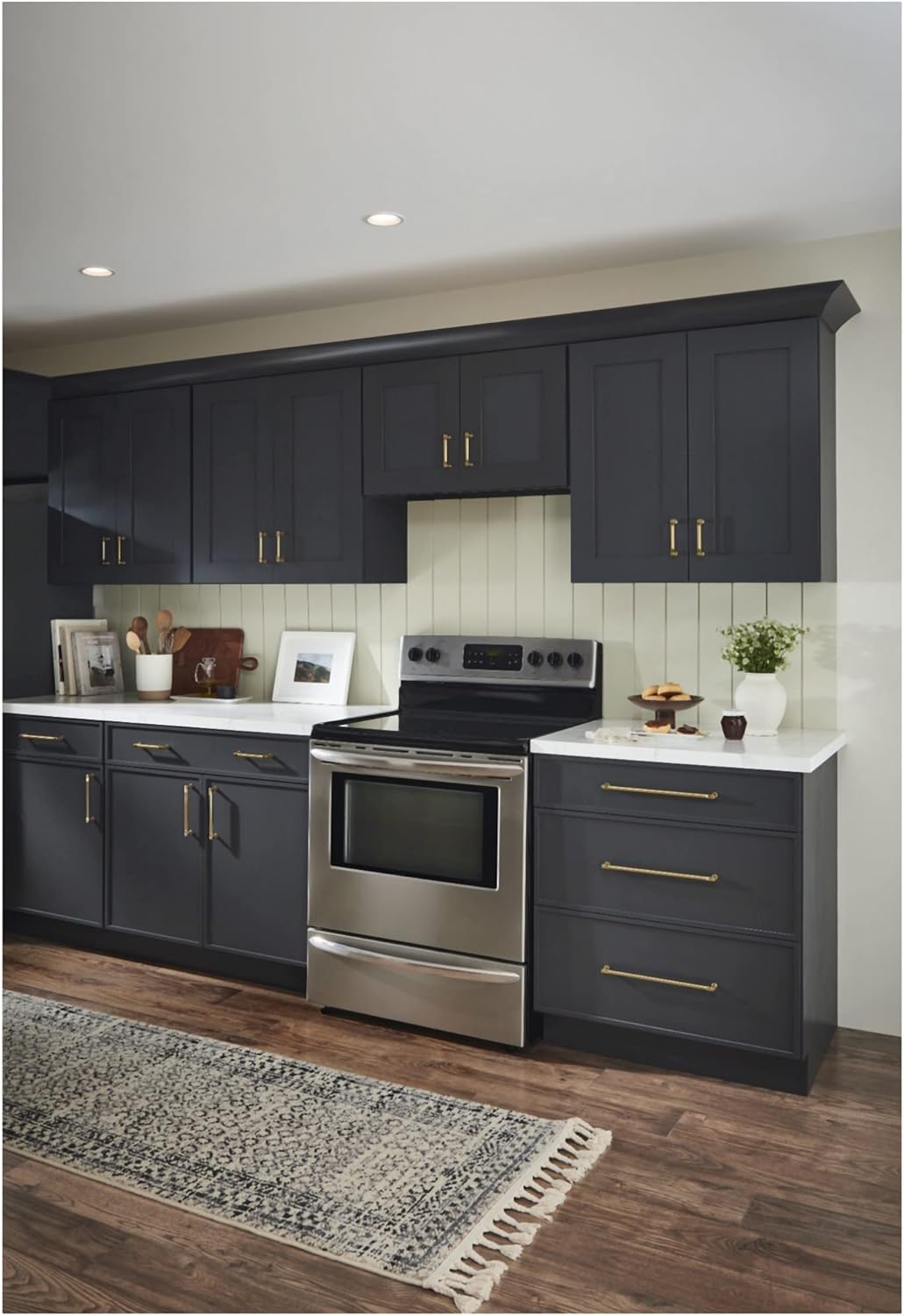 Atlas Homewares Everitt Appliance Pull 18 Inch (c-c) Matte Black