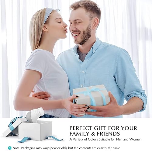 Miniatura 59 de Cepillo de limpieza facial: Dispositivo limpiador eléctrico exfoliante giratorio, impermeable con limpieza profunda y exfoliación giratoria; máquina