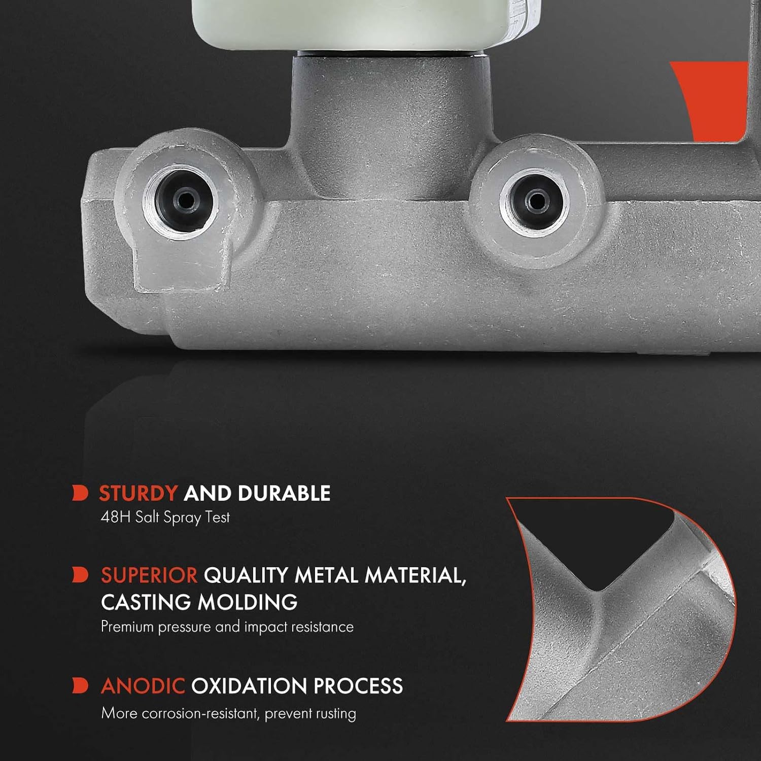 A-Premium Brake Master Cylinder with Reservoir and Cap Compatible with Dodge Vehicles - Ram 2500/Ram 3500 1994 1995 1996 1997