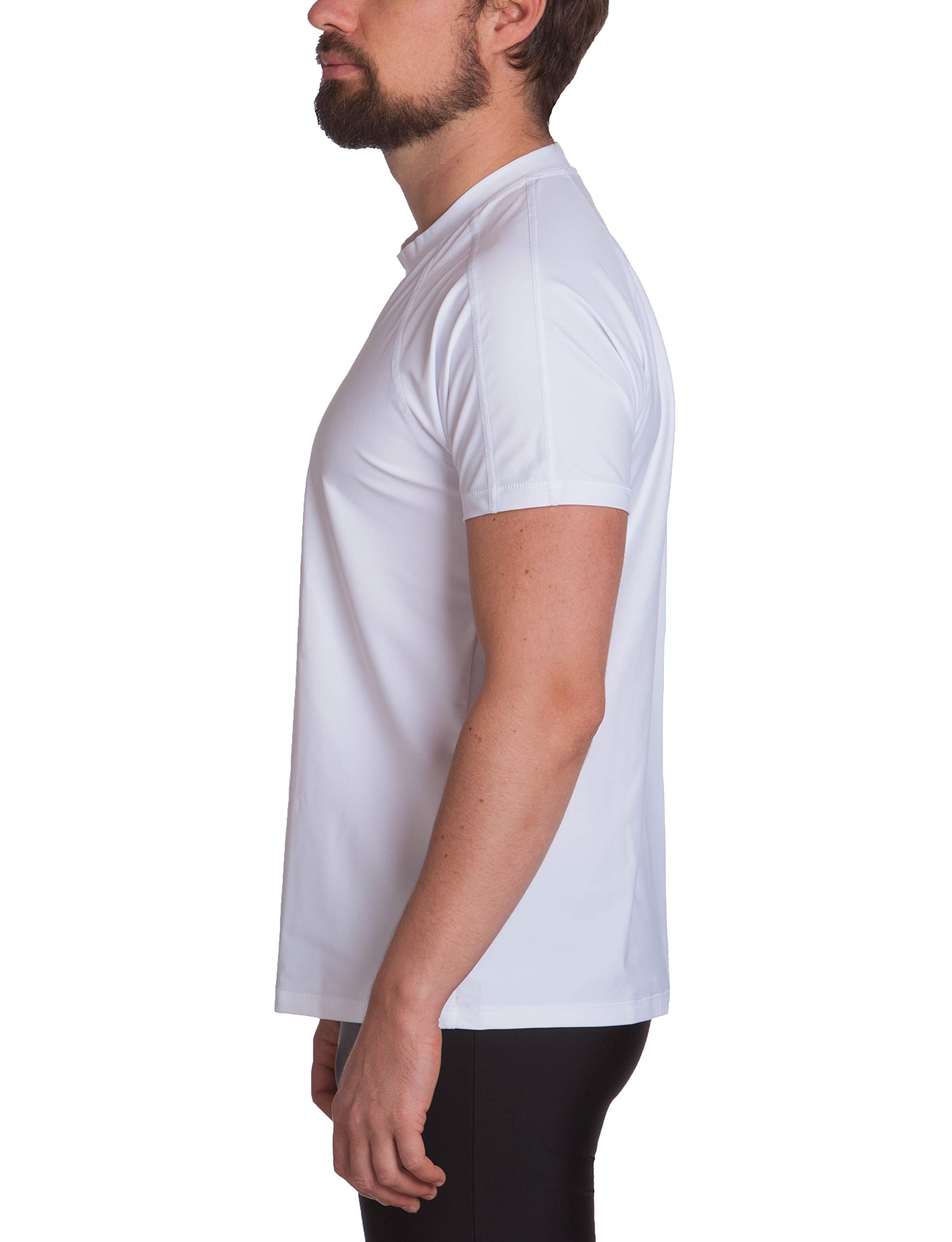 iQ-UV Shirt Herren Loose Fit – UPF 50+ UV-Schutz Rashguard für Wassersport – Schwimmshirt für Herren aus recyceltem Material – Surf-Shirt für Männer – atmungsaktiv & schnelltrocknend