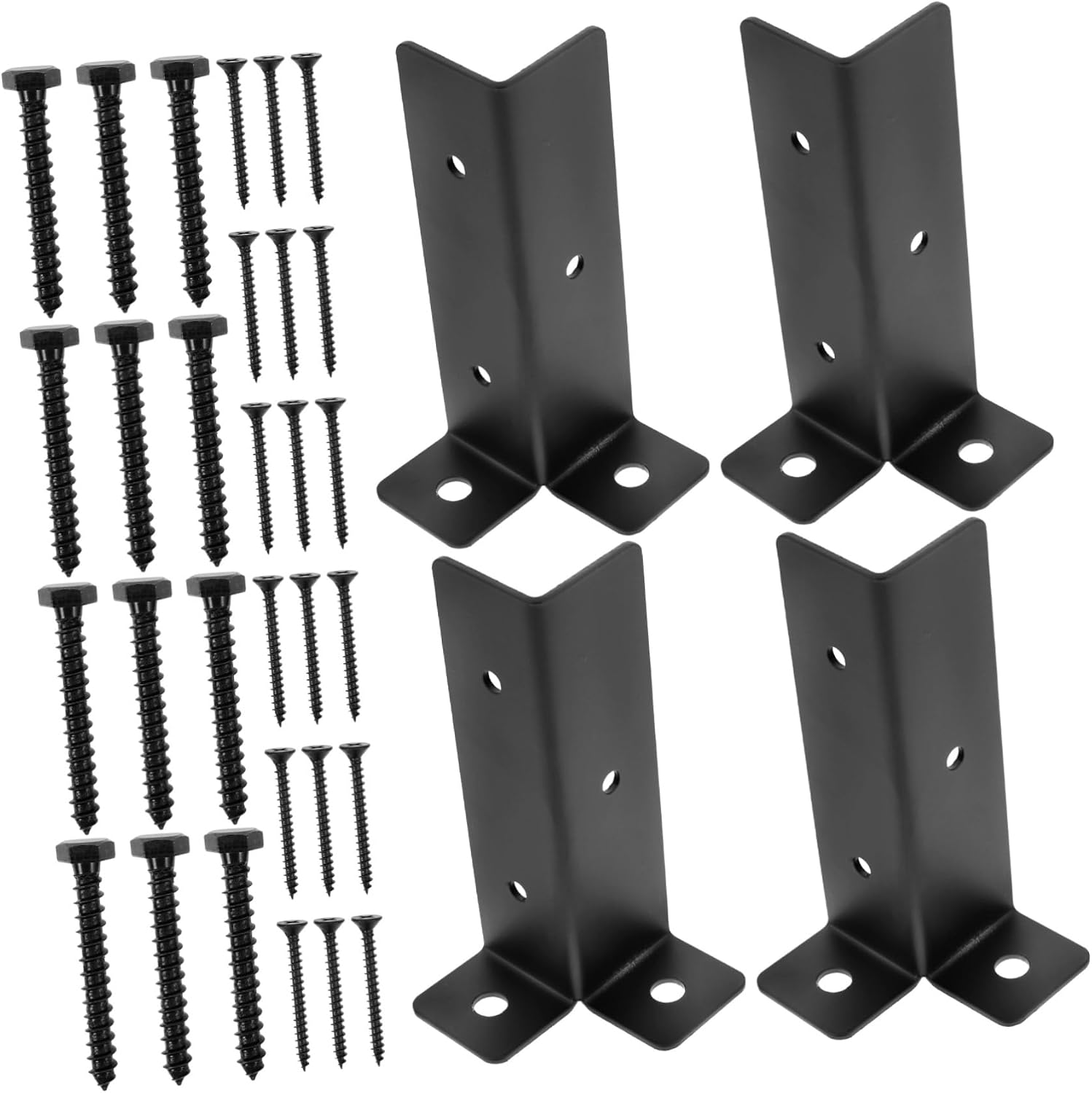 Heavy Duty Mailbox Post Protector Post Base for Mail Boxes Mailbox Cover