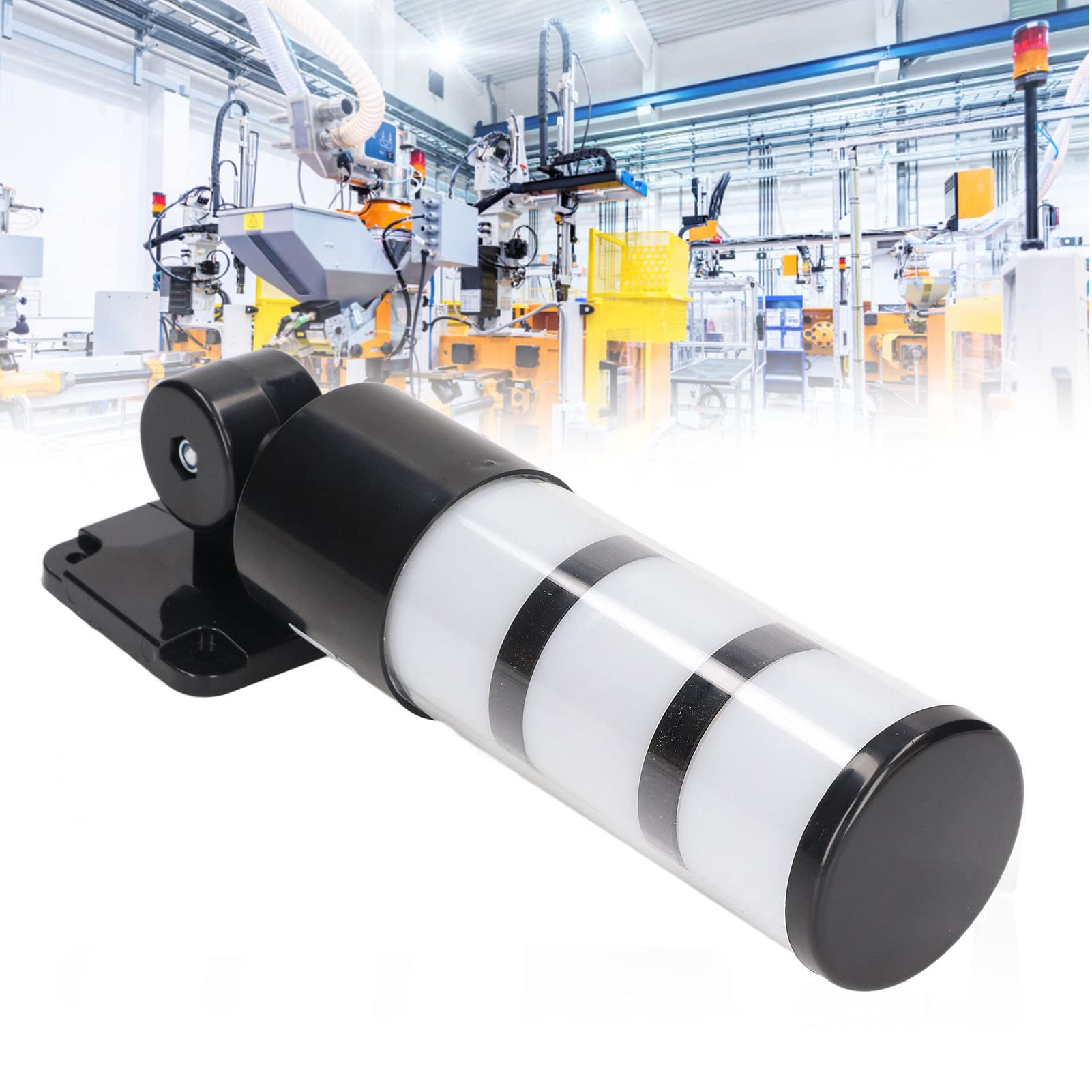 FLEXMAN DC 12~24V LED Torre Señal Luces Pila, ABS Emergencia LED Luz Estroboscopica de Advertencia de Luces Beacon para Líneas de Montaje Industrial, Taller de Máquinas Herramientas