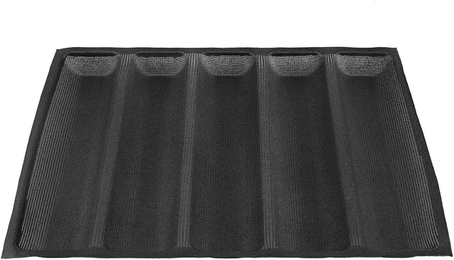 Silicone Baking Tray 12 Inch Silicone French Bread Pans 5 Loaf Baguette Mold Loaves Baker Baguette Pan Non Stick Baking Mould 2Pcs