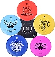CROWNME Disc Golf Starter Set - Complete Beginner Kit with Driver, Mid-Range & Putter Discs