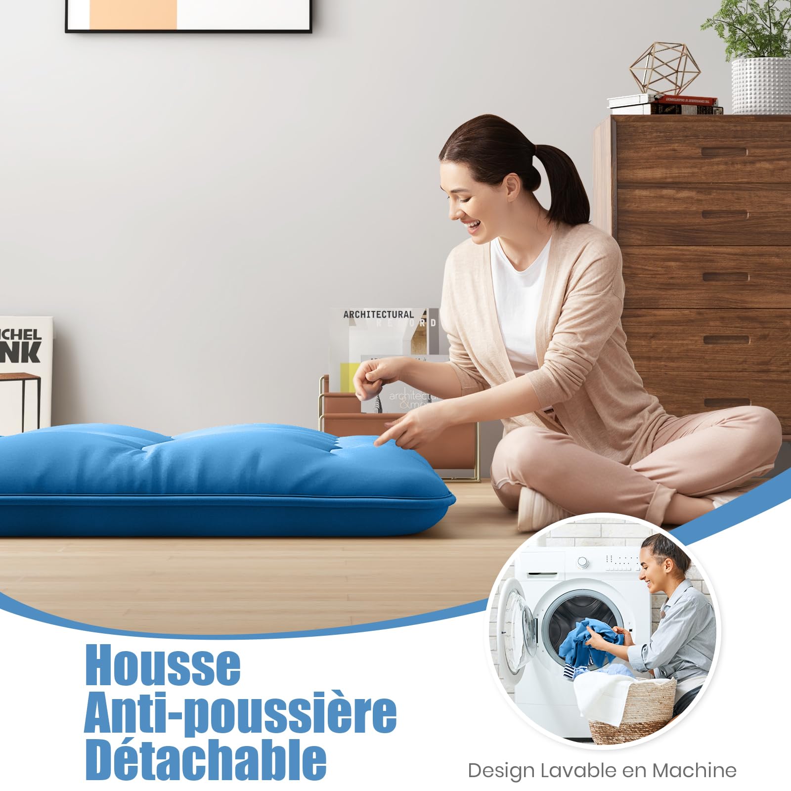 GIANTEX Matelas Futon Japonais Portable
